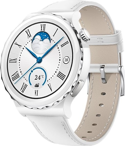 Huawei Watch GT 3 Pro 43mm Ceramic Akıllı Saat Beyaz