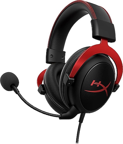 HyperX Cloud II 7.1 KHX-HSCP-RD Kablolu Mikrofonlu Kulak Üstü Kırmızı  Oyuncu Kulaklığı Fiyatları, Özellikleri ve Yorumları