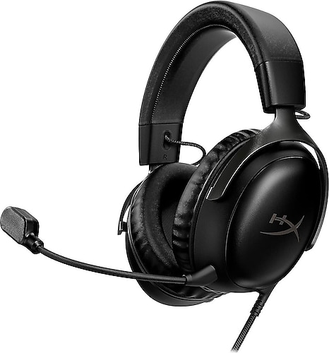 harupappa HyperX Cloud III 727A8AA Siyah Kablolu Kulak Üstü Oyuncu Kulaklığı