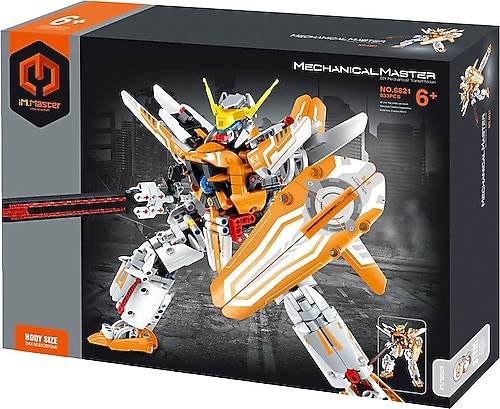 iM.Master IM6821 Turuncu Savaşçı 833 Parça Blok Oyuncak Fiyatları