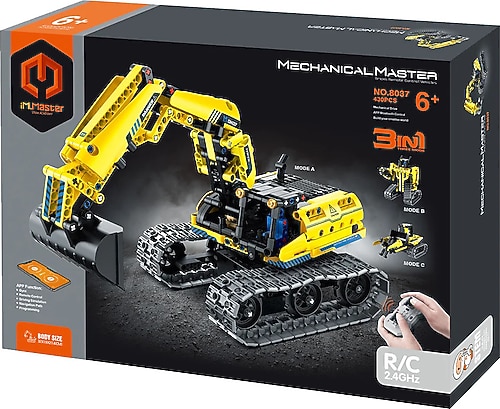iM.Master IM8037 3 in 1 Uzaktan Kumandalı Ekskavatör ve Robot 430