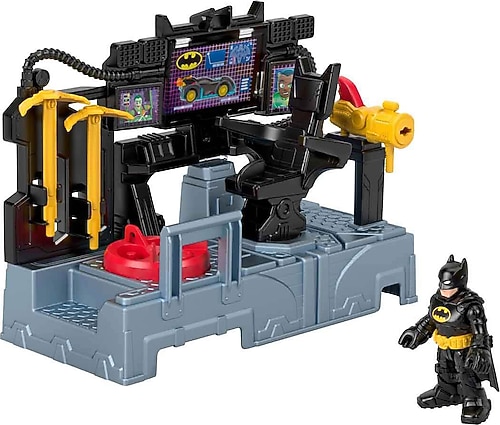 お取り置きです。DAC Beyond Hana's Gate Imaginext DC Super Friends Bat Komuta Merkezi Oyun Seti JFD93