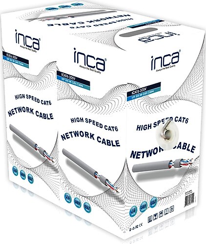 Inca ICAT-305V CAT6 305 m Network Kablosu Fiyatları, Özellikleri ve ...