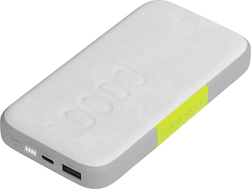 InfinityLab InstantGo 10000 - Power Bank Wireless 10000 MAh, Ricarica Rapida PD 30W Per IPhone, Samsung, MacBook, USB-C E USB-A, Bianco - 2