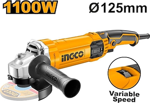 Ingco AG1100385 1100 W 125 mm Taşlama Makinesi Fiyatları, Özellikleri ...