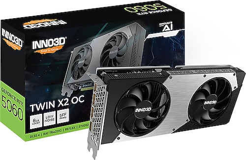 その他 SHINBIYO 2020 2.3.5.6.7.8.9.10.11 Inno3D RTX 5060 Twin X2 OC N50602-08D7X-195070N 128 Bit GDDR7 8 GB