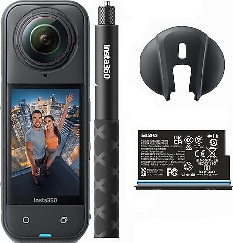 Insta360 X5 Aksiyon Kamerası - Başlangıç Kiti Fiyatları