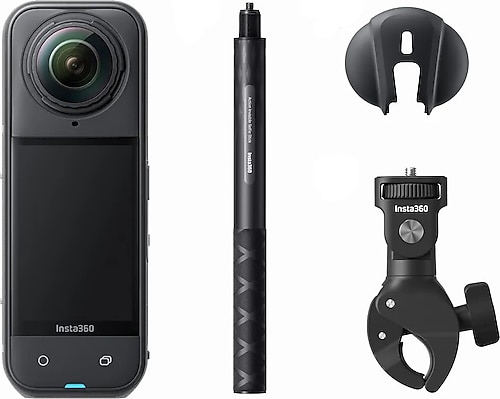 新品 Insta360 X5 Insta360 X5 360 Derece 8K Aksiyon Kamera + Full Böwee Motosiklet