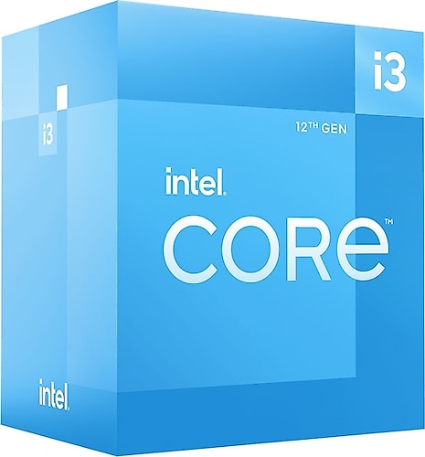 Intel i3-12100 Dört Çekirdek 3.30 GHz Kutulu İşlemci
