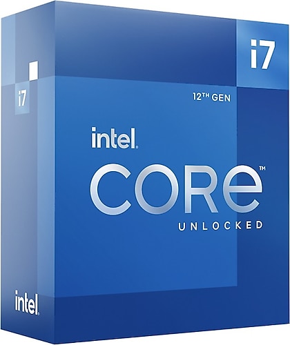 Intel i7-12700K On İki Çekirdek 3.60 GHz Kutulu İşlemci