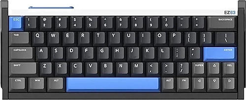 Iqunix EZ63 %60 TKL Magnetic Jade Switch Kablolu Mekanik Oyuncu