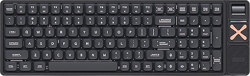 Iqunix Magi96 Pro RGB %96 Gold Red Switch Kablolu/Kablosuz Mekanik