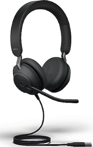 Jabra Evolve2 40 SE Duo USB MS Çağrı Merkezi Kulaklığı Fiyatları