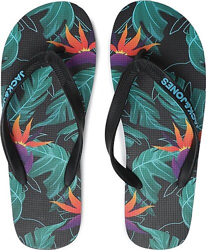 JACK & JONES Herren Jfwpalm Print Flip Flop Flipflops