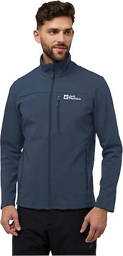 Jack Wolfskin Whirlwind A62521-C0412 Lacivert Erkek Softshell Mont