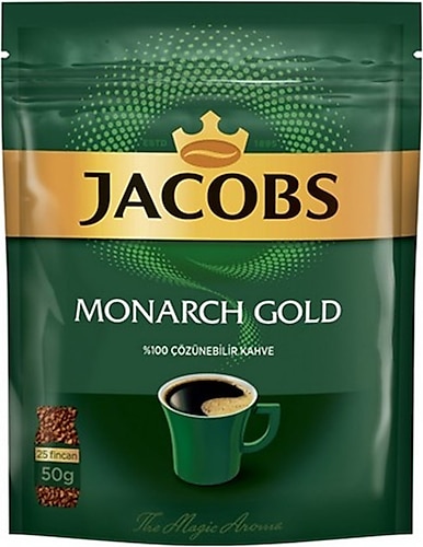 Jacobs Monarch Gold Eko Paket 50 gr Kahve