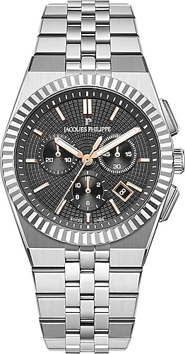 Jacques Philippe Virtus Chrono JPQGC1051346 Füme Erkek Kol Saati