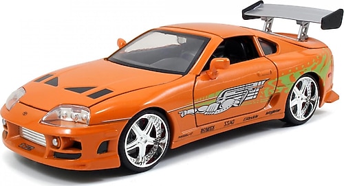 Jada Fast and Furious Brian's 1995 Toyota Supra 1:24 Model Araba