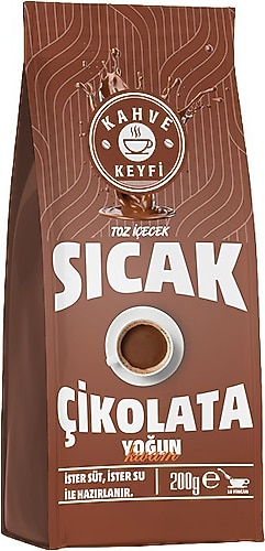Kahve Keyfi Sıcak Çikolata 200 gr Fiyatları, Özellikleri ve