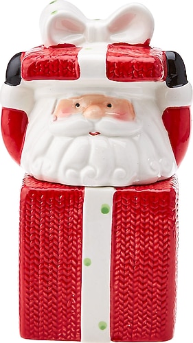 كاراجا علبة هدايا هبي نيو يير باللون الاحمر