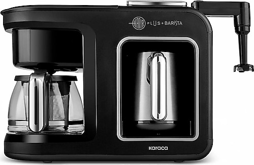 Karaca Hatır Plus Barista Steel 6in1 Black Chrome Konuşan Latte