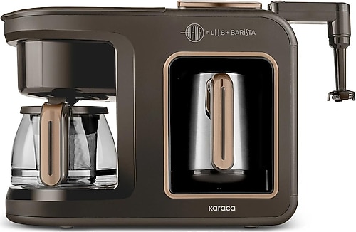 Karaca Hatır Plus Barista Steel 6in1 Walnut Brown Konuşan Latte