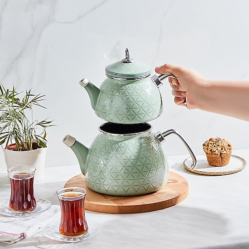 Karaca Yeşilova Midi Teapot Set