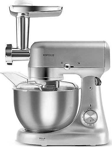 Karaca Multicast Plus 1000 W Silver 5 lt Hamur Yoğurma Makinesi