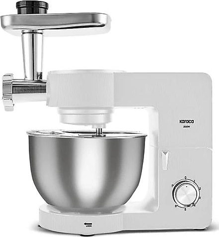 Karaca Multichef Ultra 7 lt 2000 W Porcelain White Stand Mikser