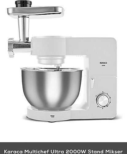 Karaca Multichef Ultra 8 lt White 2000 W Stand Mikser Fiyatları