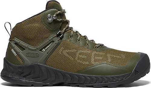 Keen Nxis Evo Mid 1026678 Su Geçirmez Koyu Yeşil Erkek Outdoor Bot