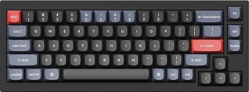 Keychron Q2 QMK RGB %65 TKL G Pro Red Switch Kablolu Mekanik