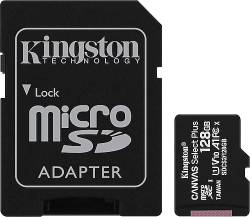Kingston Canvas Select Plus SDCS2/128GB Class 10 U1 A1 V10 128 GB
