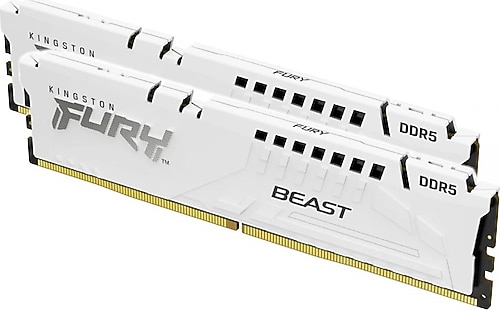 Kingston Fury Beast White XMP 32 GB (2x16) 6000 MHz DDR5 CL40