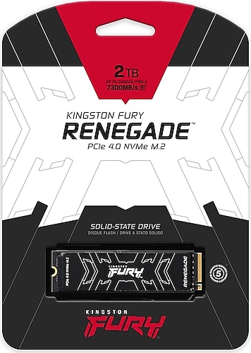 Kingston 2 TB Fury Renegade SFYRD/2000G M.2 PCI-Express 4.0 SSD