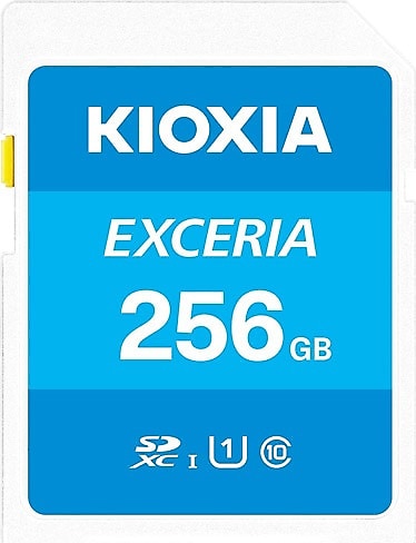 Kioxia Exceria LNEX1L256GG4 Class 10 UHS-I U1 256 GB Hafıza Kartı