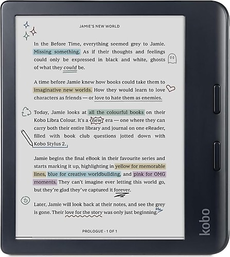 Kobo Libra Colour Siyah 32 GB 7
