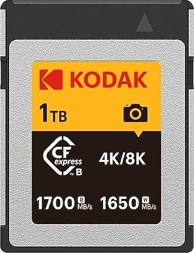 Kodak CFexpress 2.0 Type-B 1 TB Hafıza Kartı Fiyatları
