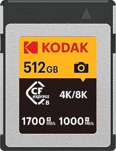 Kodak CFexpress 2.0 Type-B 512 GB Hafıza Kartı Fiyatları