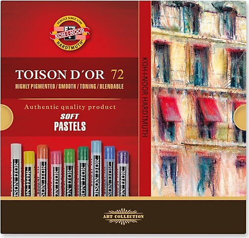 Koh-I-Noor : Toison D'Or : Soft Pastels : Set Of 36