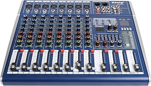 König KM-8FX 8 Kanal Mixer Fiyatları, Özellikleri ve Yorumları