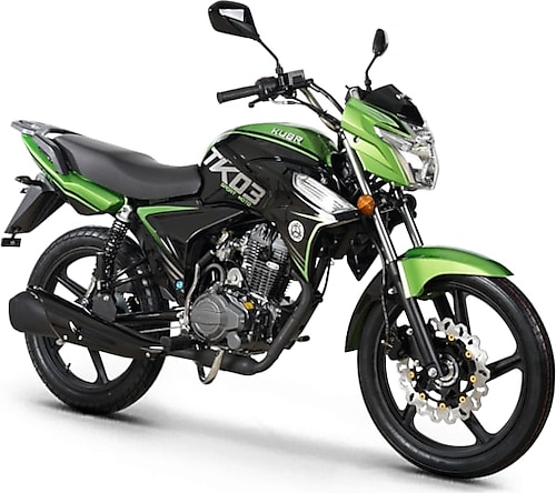 Kuba TK-03 50 cc Yeşil Motosiklet