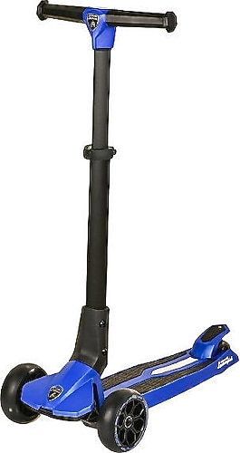 Lamborghini L1 Luxury Mavi Işıklı 3 Tekerlekli Çocuk Scooter