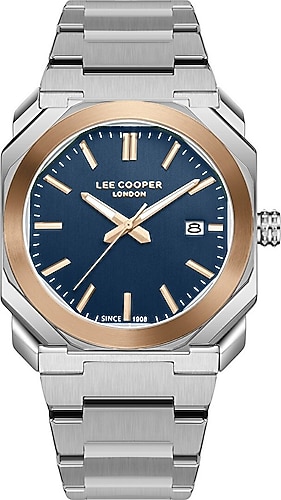 Lee Cooper LC08185.590 Rose Gold-Mavi Erkek Kol Saati Fiyatları