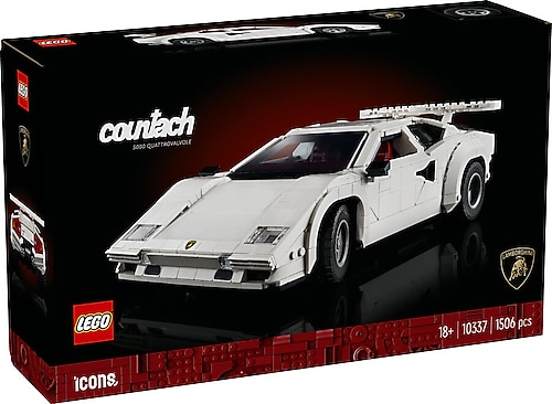 Lego 10337 Icons Lamborghini Countach 5000 Quattrovalvole