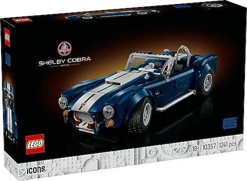 Lego 10357 Icons Shelby Cobra 427 S/C Fiyatları, Özellikleri ve
