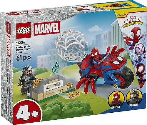Lego 11206 Marvel Spidey ve Arkadaşları Motosikletli Spidey, Rhino