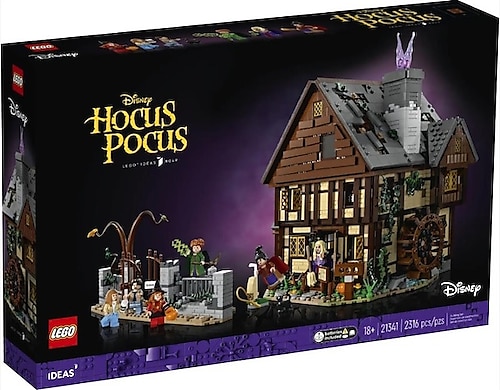 Lego 21341 Ideas Disney Hocus Pocus Sanderson Kardeşlerin Evi