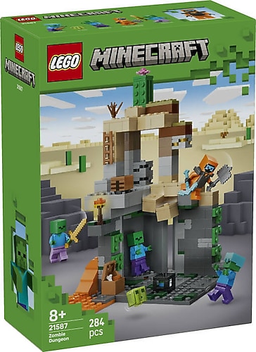 Lego 21587 Minecraft Zombi Zindanı Fiyatları, Özellikleri ve