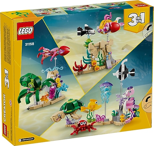 Lego 31158 Creator 3'ü 1 Arada Deniz Hayvanları Fiyatları